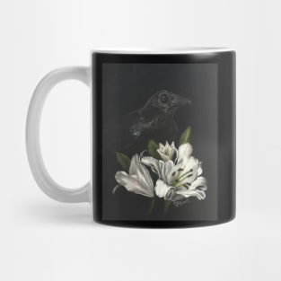 Lily White, Raven Black Mug